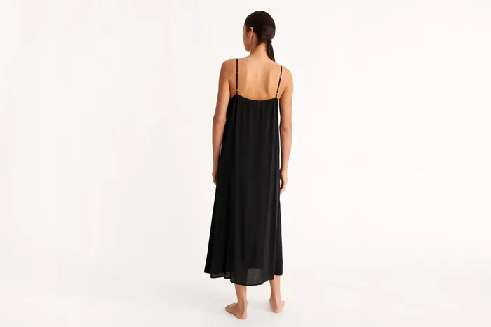 ERES Secrte Longue Long Underdress Noir Women Homewear