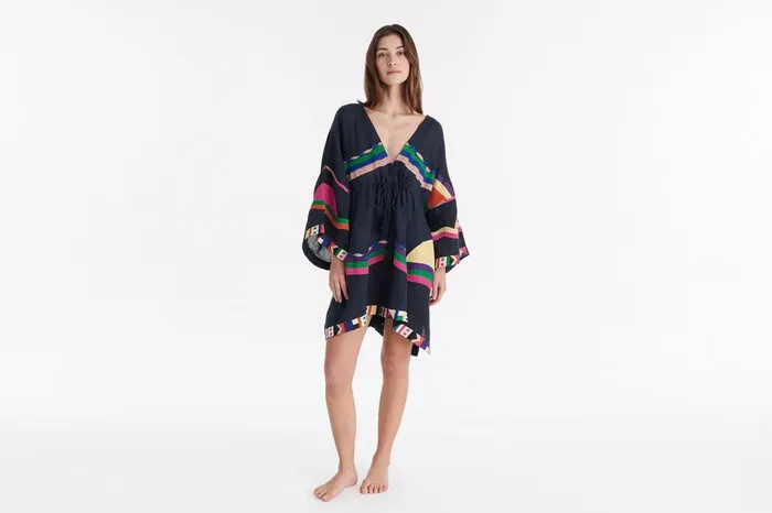 ERES Solar Short Kaftan Night Women Beachwear and Accessories