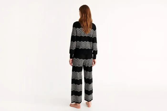 ERES Sugar Trousers NoirIvoire Women Homewear