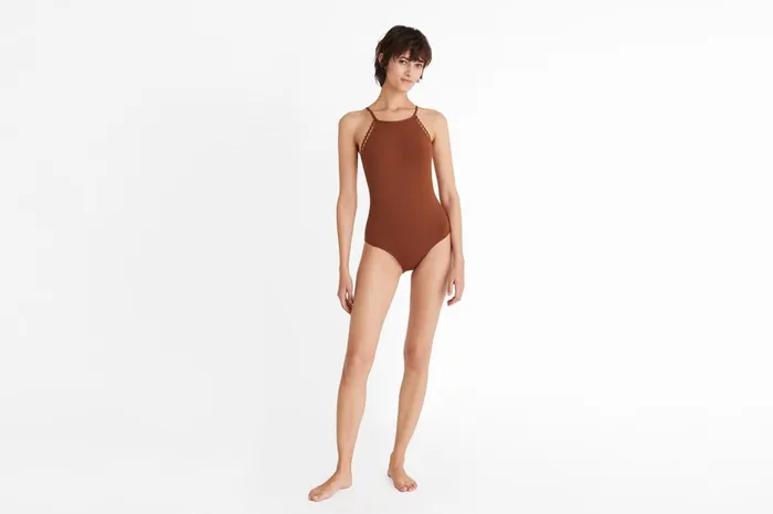 ERES Sunlight Sophisticated OnePiece Caramelo Women OnePiece Swimsuits