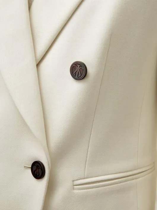 Exquisite SilkWool Blend Business Suit Jacket Women Lilysilk Knitwear