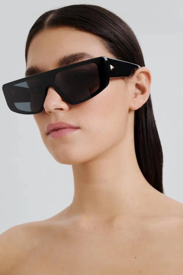 Eyewear Women Scanlan Theodore ST FLAT TOP II SUNGLASSES Black