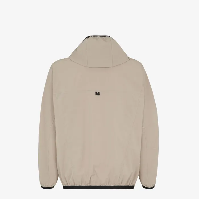 Fendi Activewear Windbreaker Beige Tech Fabric Jacket 8211 Men