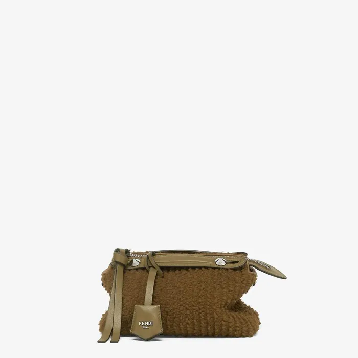 Fendi Boston Bags By The Way Soft Mini Green Sheepskin Minibag 8211 Women