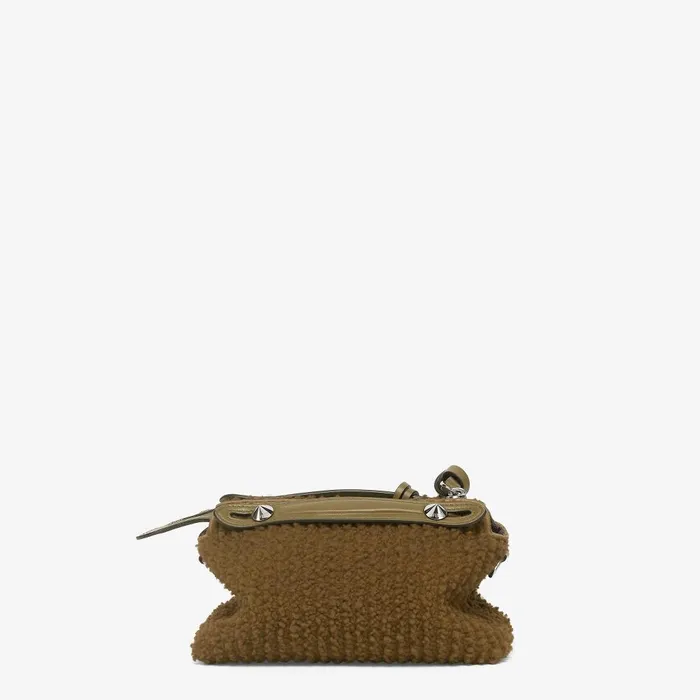Fendi Boston Bags By The Way Soft Mini Green Sheepskin Minibag 8211 Women
