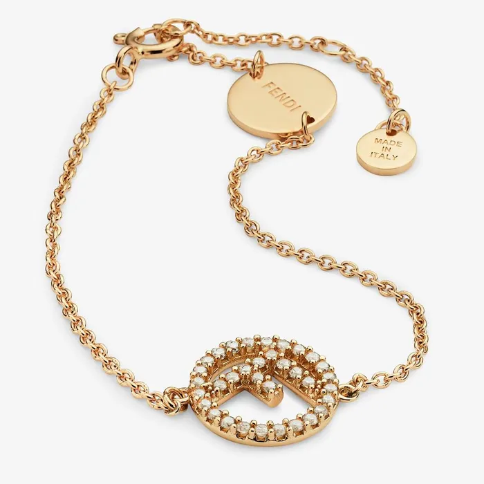 Fendi Bracelets F Is Fendi Bracelet Goldcolored Bracelet 8211 Women