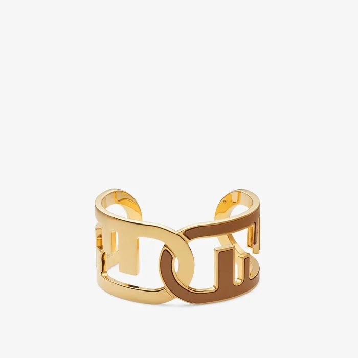 Fendi Bracelets Fendi O039Lock Bangle Goldcolored Metal And Beige Leather Bangle 8211 Women Fendi Bracelets Fendi O039Lock Bangle Goldcolored Metal And Beige Leather Bangle 8211 Women