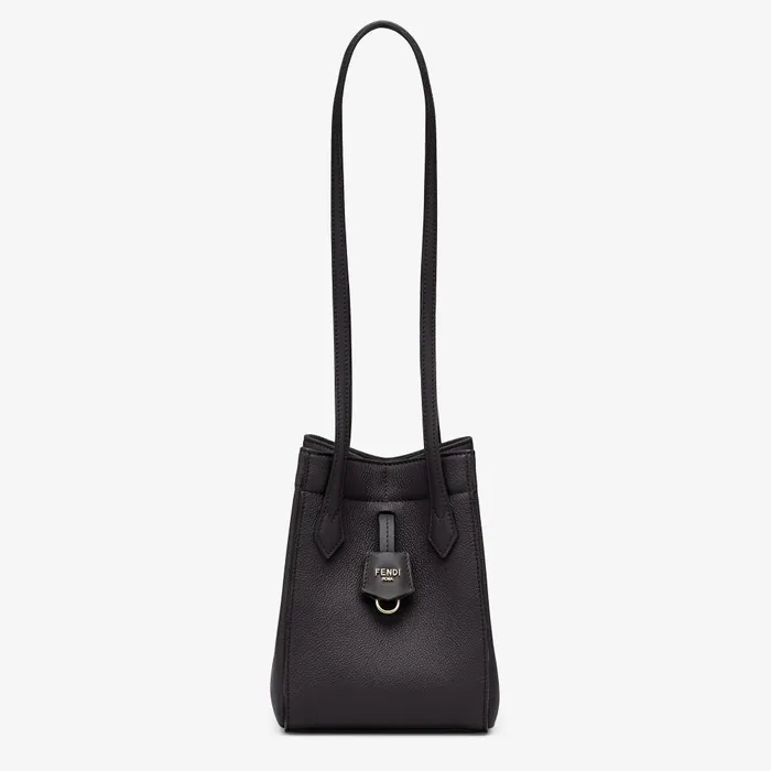 Fendi Bucket Bags Fendi Origami Mini Black Leather Mini Bag That Can Be Transformed 8211 Women Fendi Bucket Bags Fendi Origami Mini Black Leather Mini Bag That Can Be Transformed 8211 Women