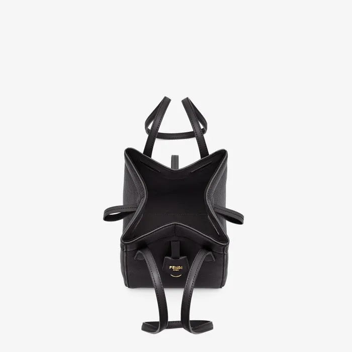 Fendi Bucket Bags Fendi Origami Mini Black Leather Mini Bag That Can Be Transformed 8211 Women
