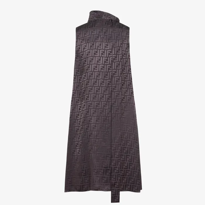 Fendi Dresses and Jumpsuits Dress Dark Purple FF Silk Dress 8211 Women
