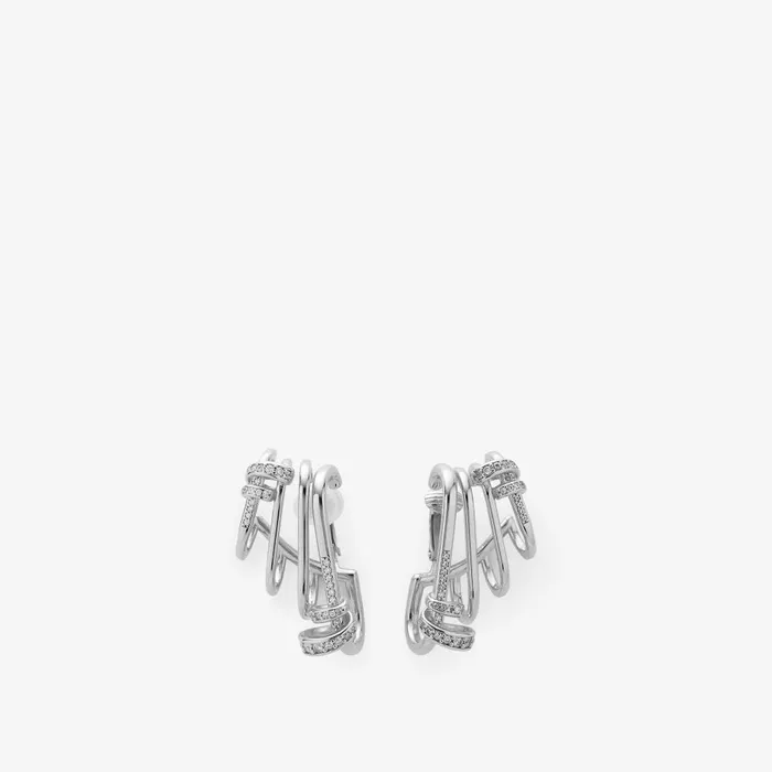 Fendi Earrings Fendi Filo Earcuff Silvercolored Metal Earcuff 8211 Women
