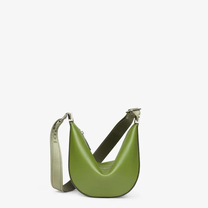 Fendi Messenger Bags Fendi Roma Leather Fendi Melon Small Green Leather Bag 8211 Men