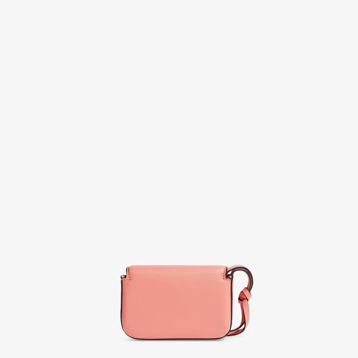 Fendi Miniature Bags Nano Baguette Charm Charm In Pink Nappa Leather 8211 Women