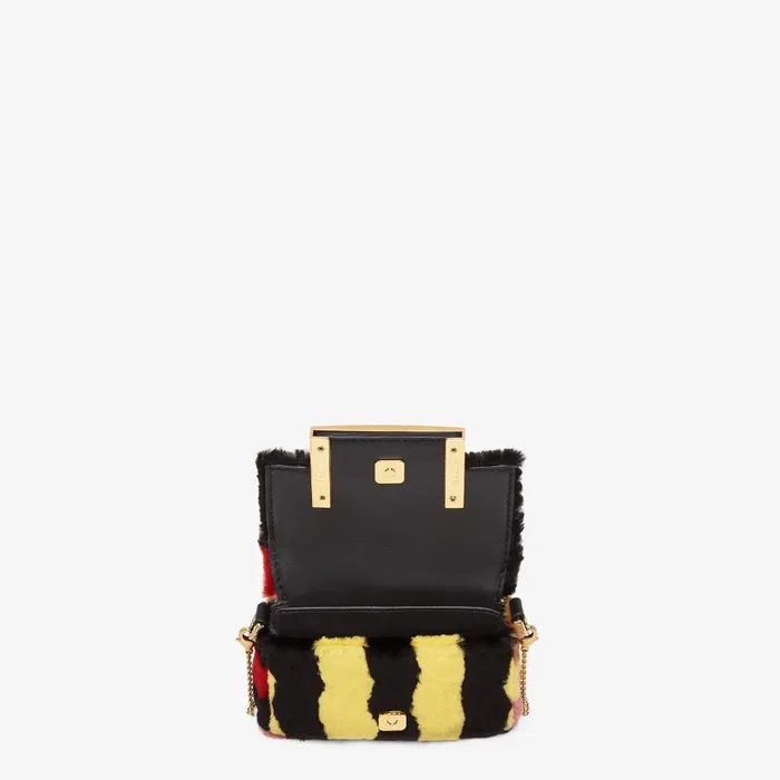 Fendi Miniature Bags Nano Baguette Charm Multicolor Mink Charm 8211 Women