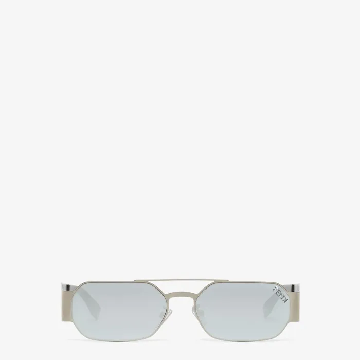 Fendi Sunglasses Fendi Cut Out Palladiumfinish Metal Sunglasses 8211 Women