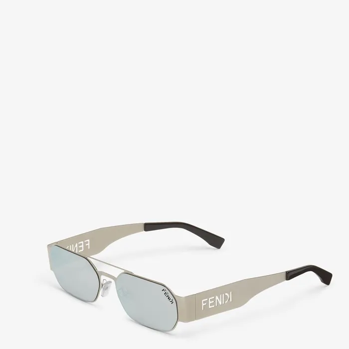 Fendi Sunglasses Fendi Cut Out Palladiumfinish Metal Sunglasses 8211 Women