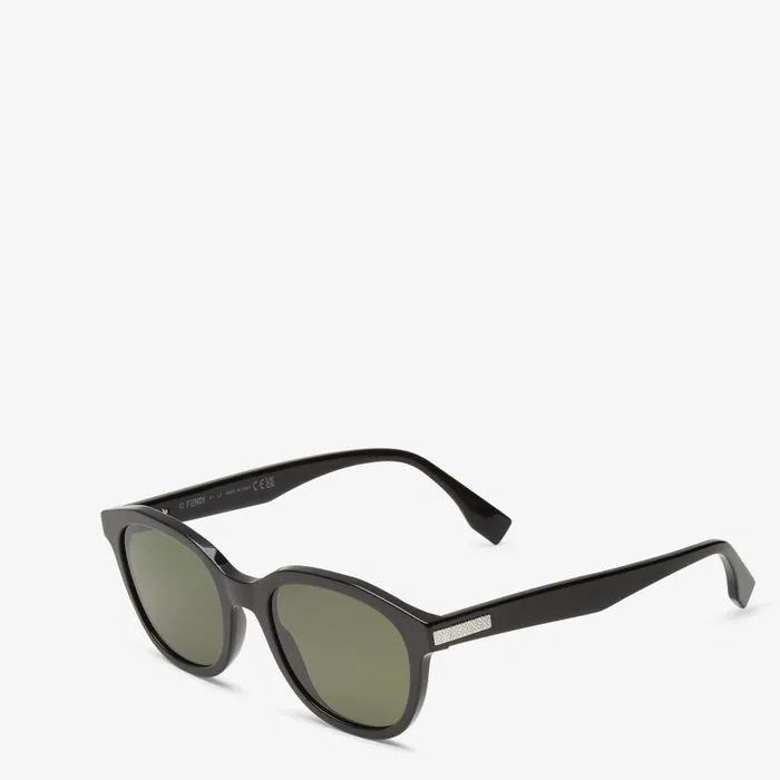 Fendi Sunglasses Fendi Essential Black Acetate Sunglasses 8211 Men