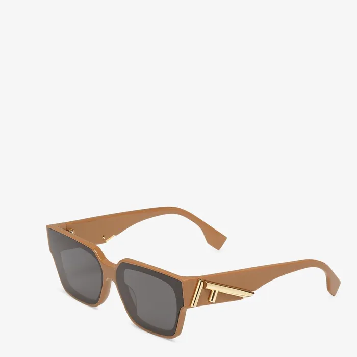 Fendi Sunglasses Fendi First Beige Acetate Sunglasses 8211 Women