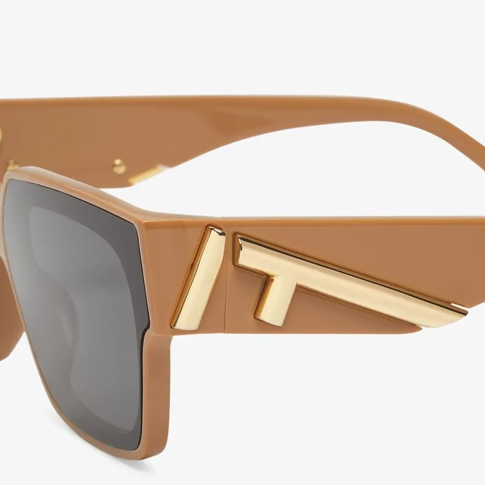Fendi Sunglasses Fendi First Beige Acetate Sunglasses 8211 Women