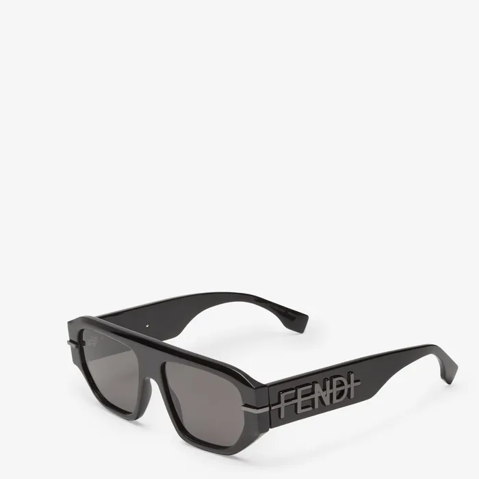 Fendi Sunglasses Fendigraphy Black Acetate Sunglasses 8211 Men