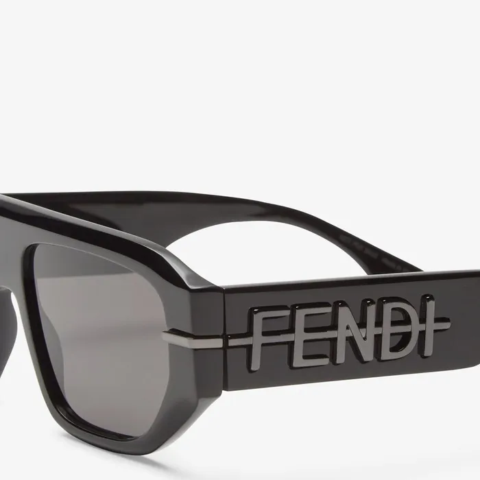 Fendi Sunglasses Fendigraphy Black Acetate Sunglasses 8211 Men
