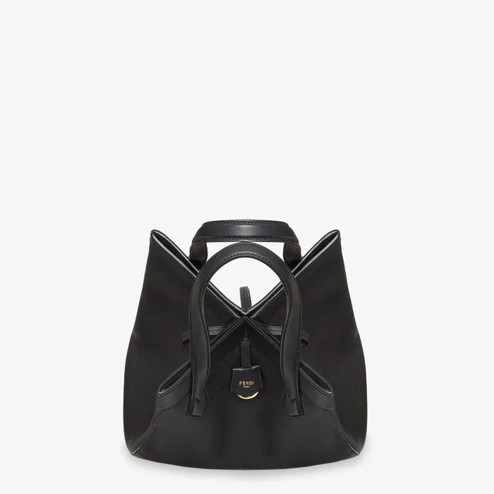 Fendi Tote Bags Fendi Origami Large Black Leather Bag That Can Be Transformed 8211 Women