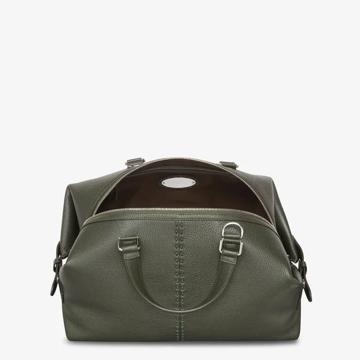 Fendi Travel Selleria Fendi Siesta Medium Dark Green Selleria Bag With 440 Handsewn Stitches 8211 Men