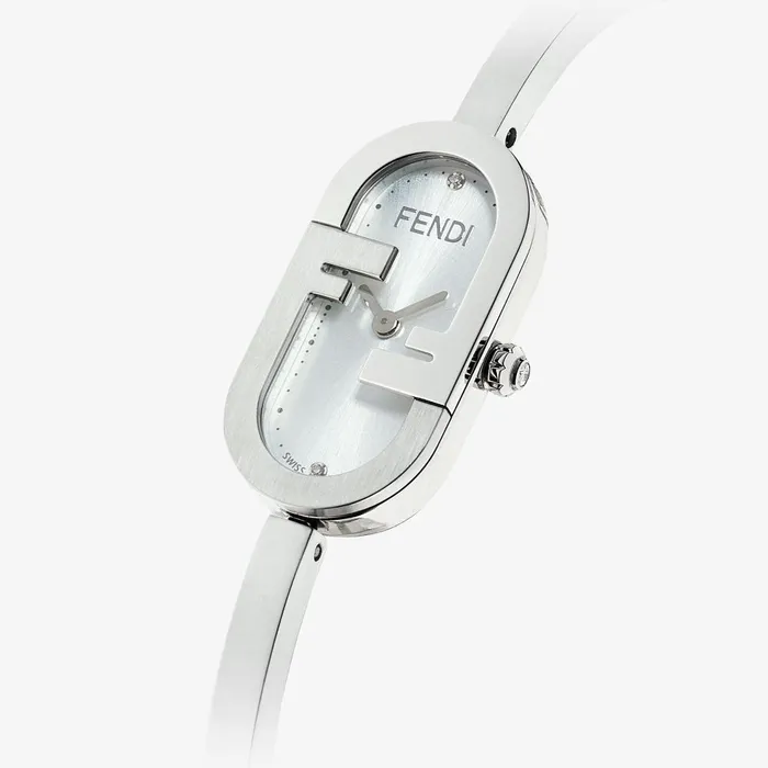 Fendi Watches OLock Vertical 1480 X 2830nbspmm 8211 Oval Watch With FF Logo 8211 Women