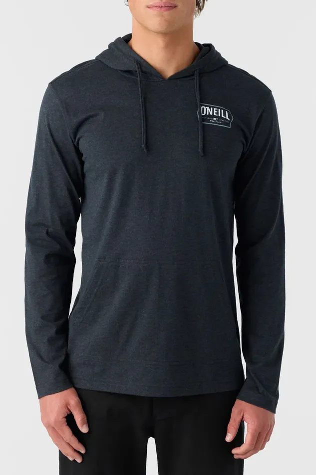 FIELDS LONG SLEEVE PULLOVER Hthr Black Men O039NEILL Clothing