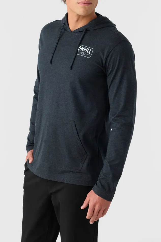 FIELDS LONG SLEEVE PULLOVER Hthr Black Men O039NEILL Clothing