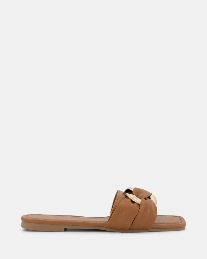 Flat Sandals NOVO Shoes Women SAGAR CARAMEL Sandals