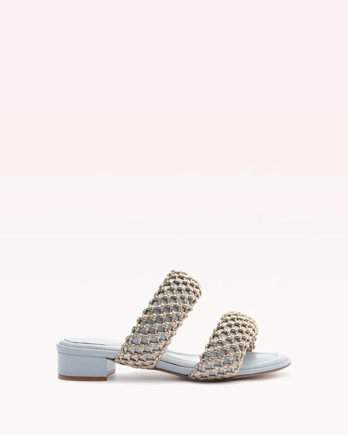 Flats Women Alexandre Birman Lilla Woven 30 Serene Blue