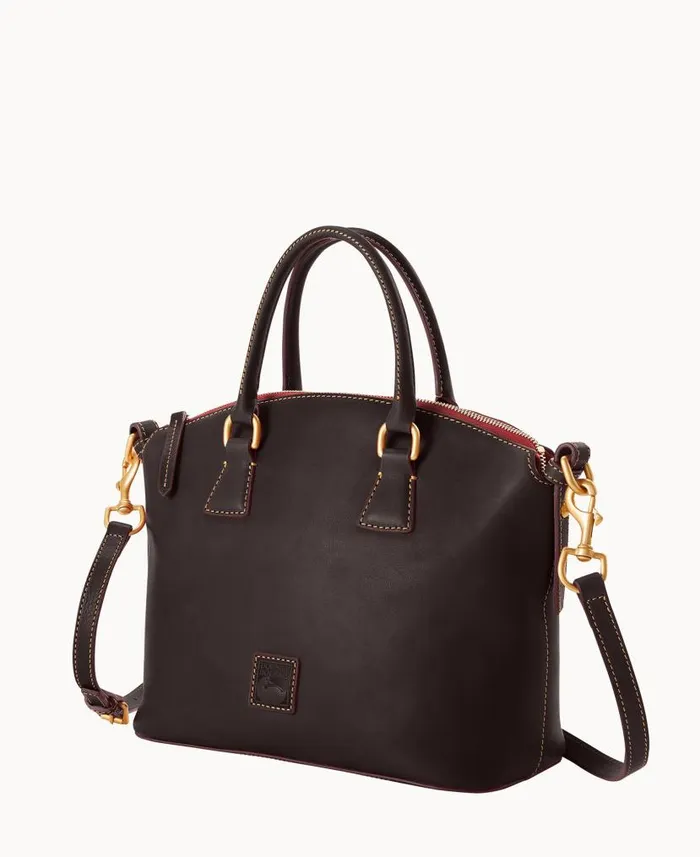 Florentine Domed Satchel Brown Tmoro Woman Dooney and Bourke Satchels Florentine Domed Satchel Brown Tmoro Woman Dooney and Bourke Satchels