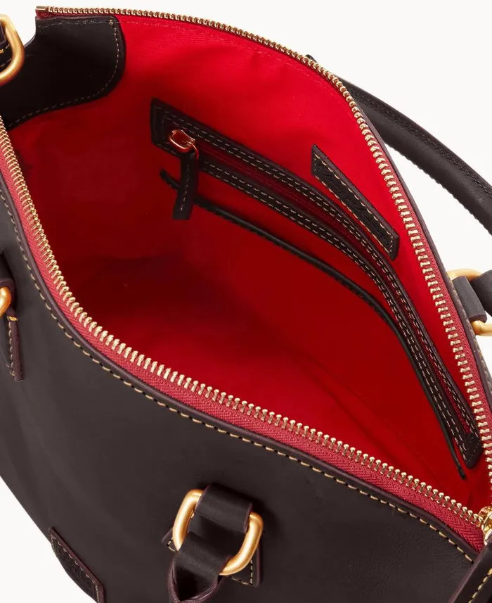 Florentine Domed Satchel Brown Tmoro Woman Dooney and Bourke Satchels Florentine Domed Satchel Brown Tmoro Woman Dooney and Bourke Satchels