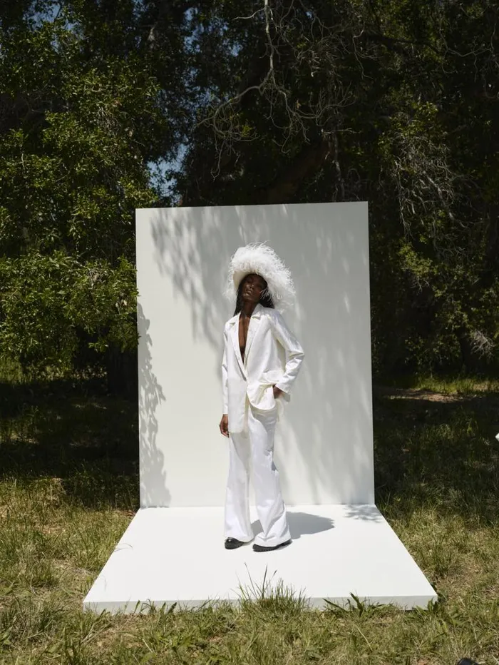 For Love and Lemons Bottoms Ruth WideLeg Pant White 8211 Women