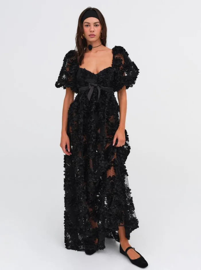 For Love and Lemons Dresses Astrid Maxi Dress Black 8211 Women For Love and Lemons Dresses Astrid Maxi Dress Black 8211 Women