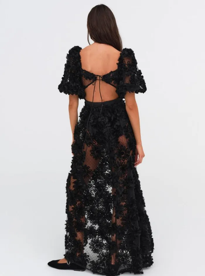 For Love and Lemons Dresses Astrid Maxi Dress Black 8211 Women For Love and Lemons Dresses Astrid Maxi Dress Black 8211 Women