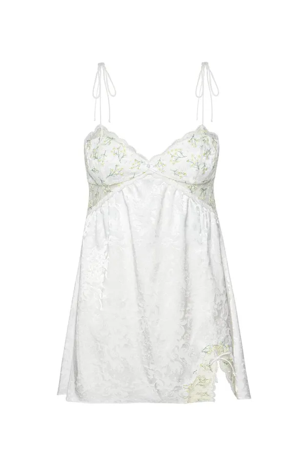 For Love and Lemons Dresses Baby039s Breath Slip Dress White 8211 Women For Love and Lemons Dresses Baby039s Breath Slip Dress White 8211 Women