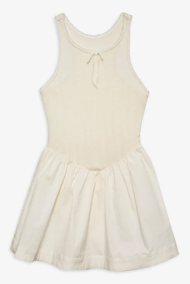 For Love and Lemons Dresses Billie Pointelle Mini Dress Ivory 8211 Women For Love and Lemons Dresses Billie Pointelle Mini Dress Ivory 8211 Women