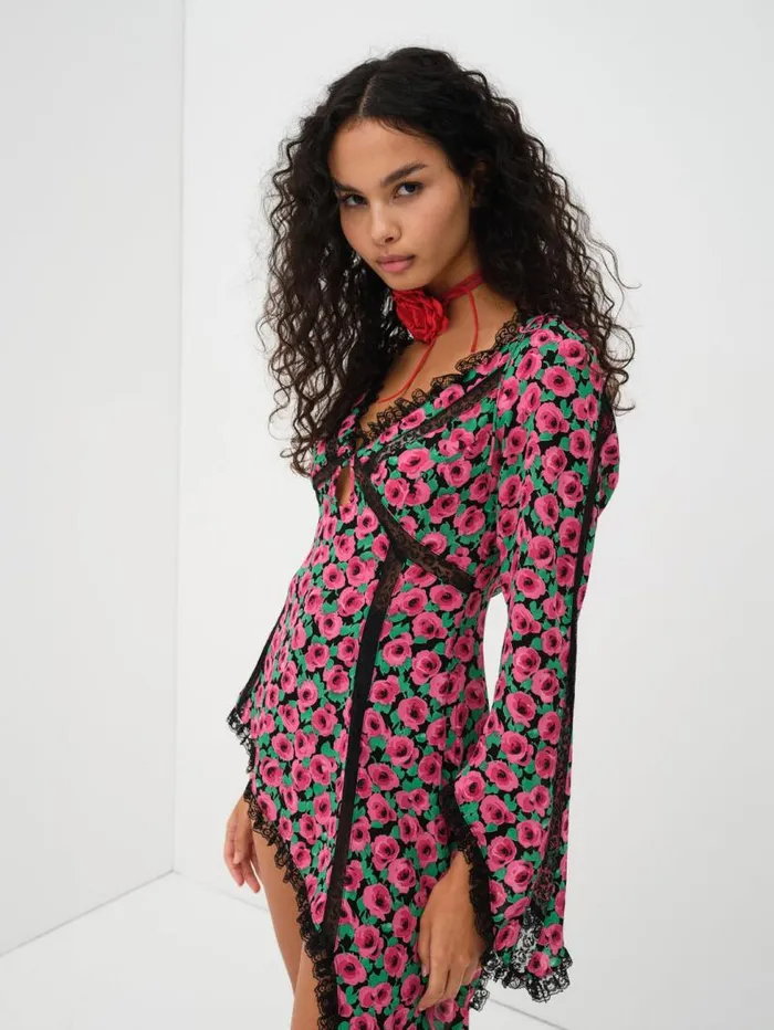 For Love and Lemons Dresses Brunello Asymmetrical Dress Red 8211 Women For Love and Lemons Dresses Brunello Asymmetrical Dress Red 8211 Women