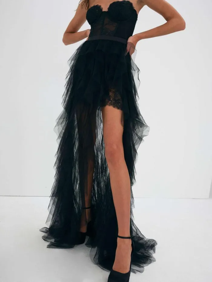 For Love and Lemons Dresses Bustier Gown Black 8211 Women For Love and Lemons Dresses Bustier Gown Black 8211 Women