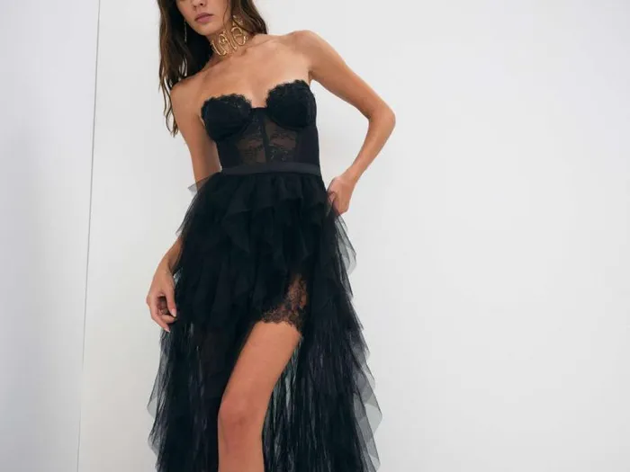 For Love and Lemons Dresses Bustier Gown Black 8211 Women For Love and Lemons Dresses Bustier Gown Black 8211 Women