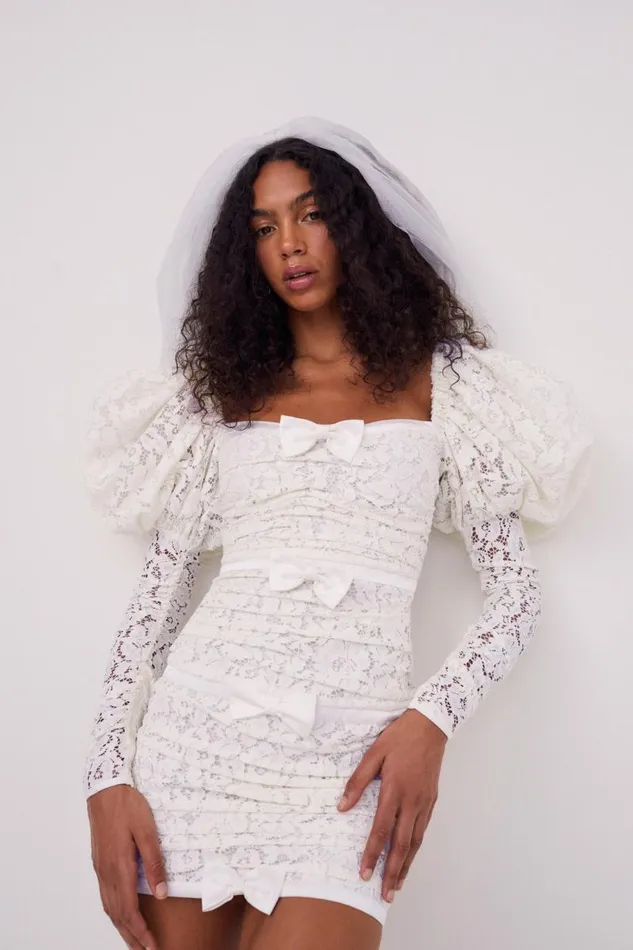 For Love and Lemons Dresses Colette Bridal Gown White 8211 Women For Love and Lemons Dresses Colette Bridal Gown White 8211 Women