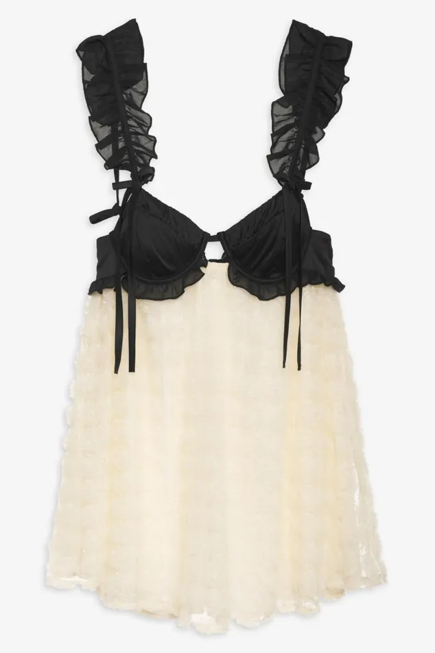 For Love and Lemons Dresses Poppy Mini Dress Ivory 8211 Women For Love and Lemons Dresses Poppy Mini Dress Ivory 8211 Women
