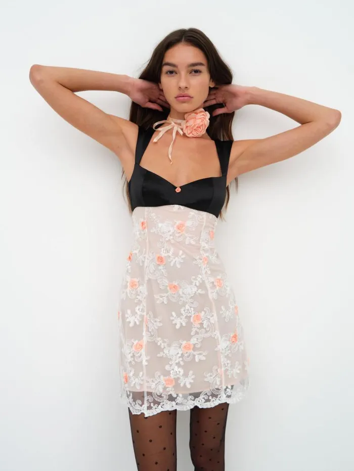 For Love and Lemons Dresses Tessa Mini Dress White 8211 Women