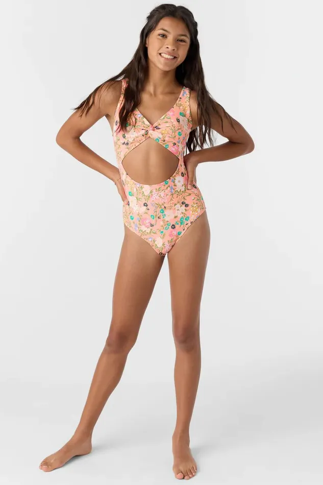 GIRL039S KELLY FLORAL TWISTED ONEPIECE Women O039NEILL Girl039S Swim