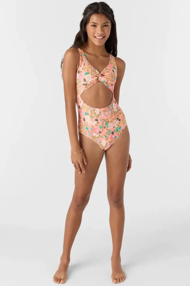GIRL039S KELLY FLORAL TWISTED ONEPIECE Women O039NEILL Girl039S Swim