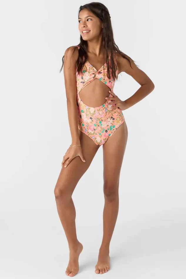 GIRL039S KELLY FLORAL TWISTED ONEPIECE Women O039NEILL Girl039S Swim