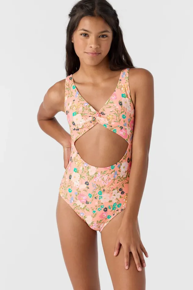 GIRL039S KELLY FLORAL TWISTED ONEPIECE Women O039NEILL Girl039S Swim
