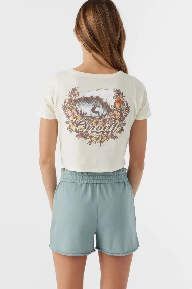 GIRL039S TORI LOUNGE SHORTS Silver Blue Kids O039NEILL Girl039S Clothing